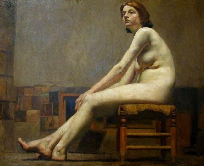 Mario Villares Barbosa Nu feminino France oil painting art